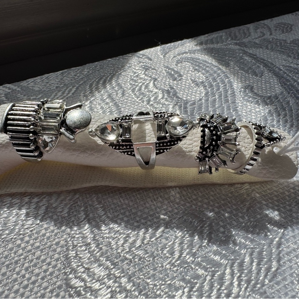 Free People Rhapsody Ring Set